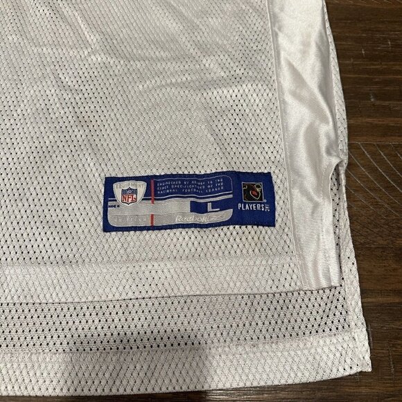 Reebok Authentic NFL Dallas Cowboys Terrell Owens 81 White Jersey Mens L - Picture 2 of 8